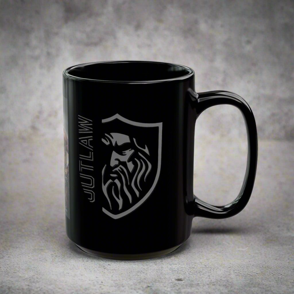 Erik The Red - Black Mug  - 11oz/330ml & 15oz/440ml