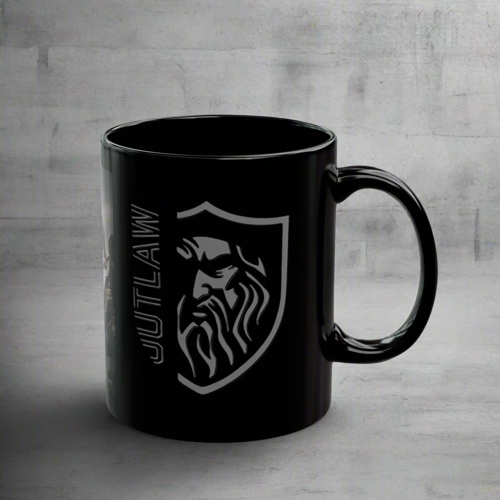 Grettir The Strong Asmundarson - Black Mug - 11oz/330ml & 15oz/440ml