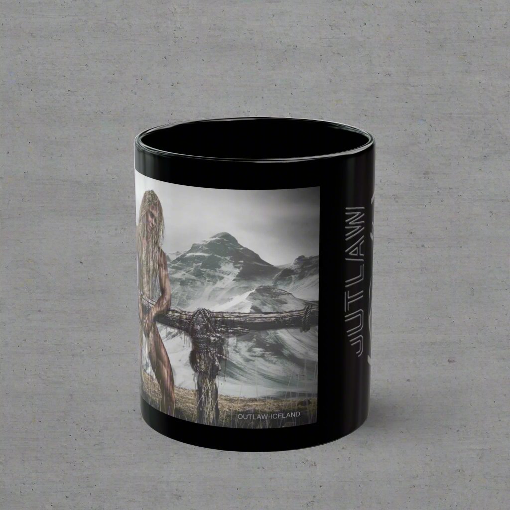 Queen Gunnhild - Black Mug - 11oz/330ml & 15oz/440ml