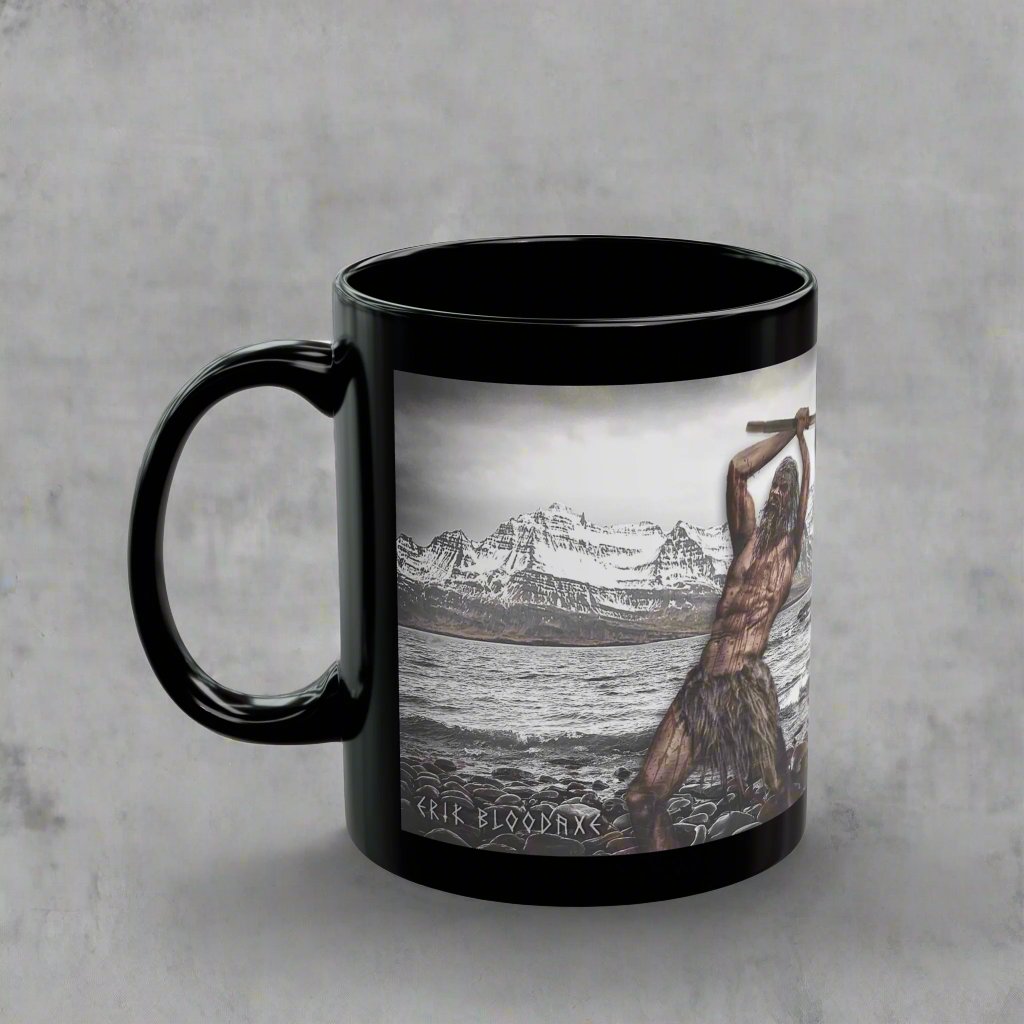 Erik Bloodaxe - Black Mug - 11oz/330ml & 15oz/440ml