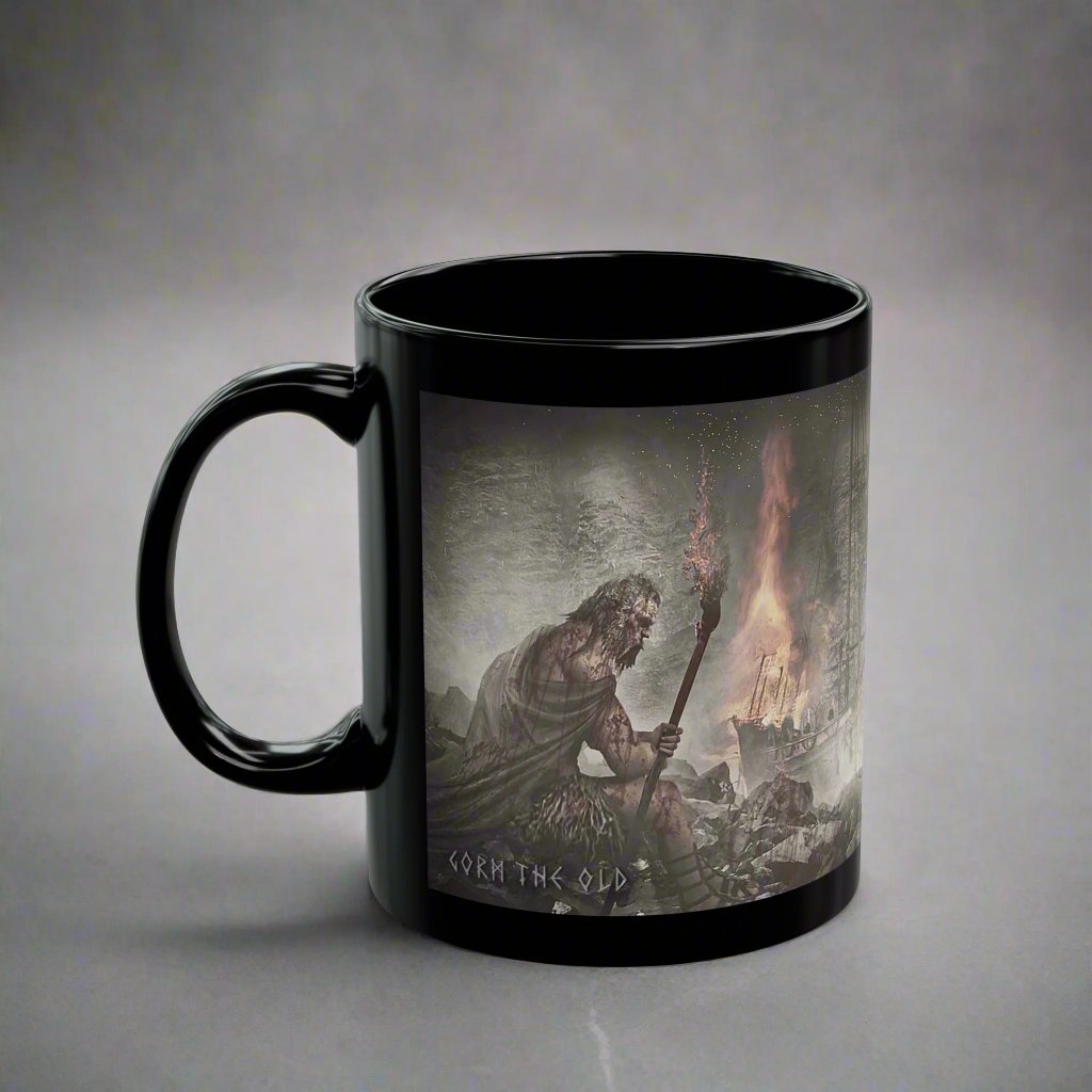 Gorm The Old - Black Mug - 11oz/330ml & 15oz/440ml