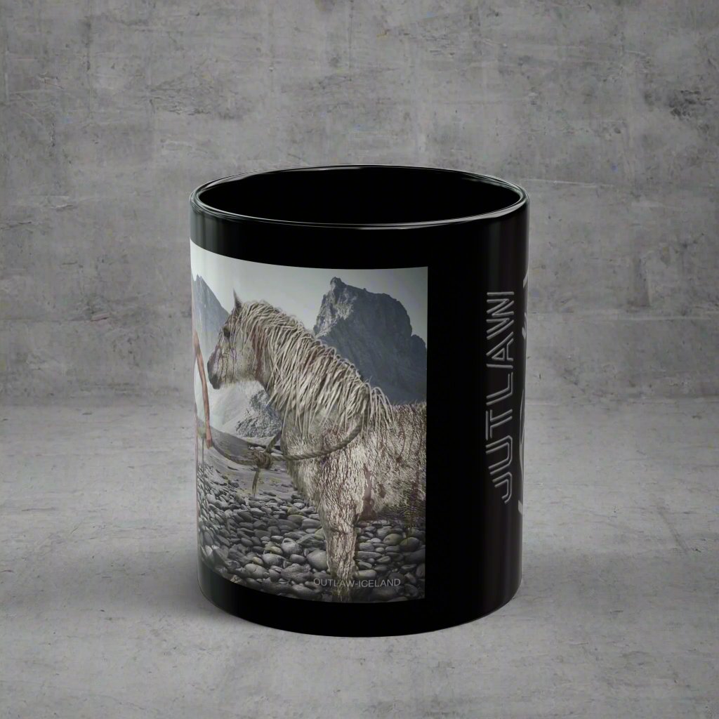 Queen Gunnhild - Black Mug - 11oz/330ml & 15oz/440ml