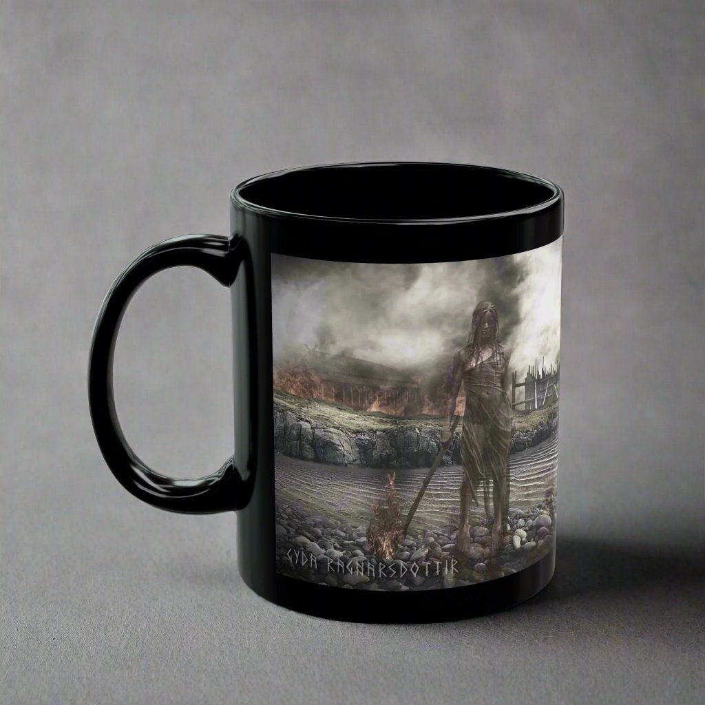 Gyda Ragnarsdottir - Black Mug - 11oz/330ml & 15oz/440ml