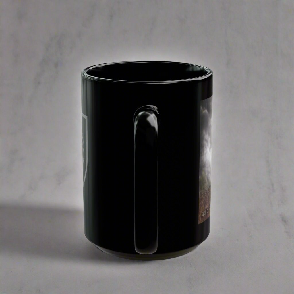 Sigurd Snake in The Eye Ragnarsson - Black Mug - 11oz/330ml & 15oz/440ml