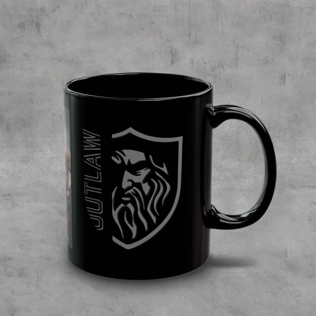 Erik The Red - Black Mug  - 11oz/330ml & 15oz/440ml