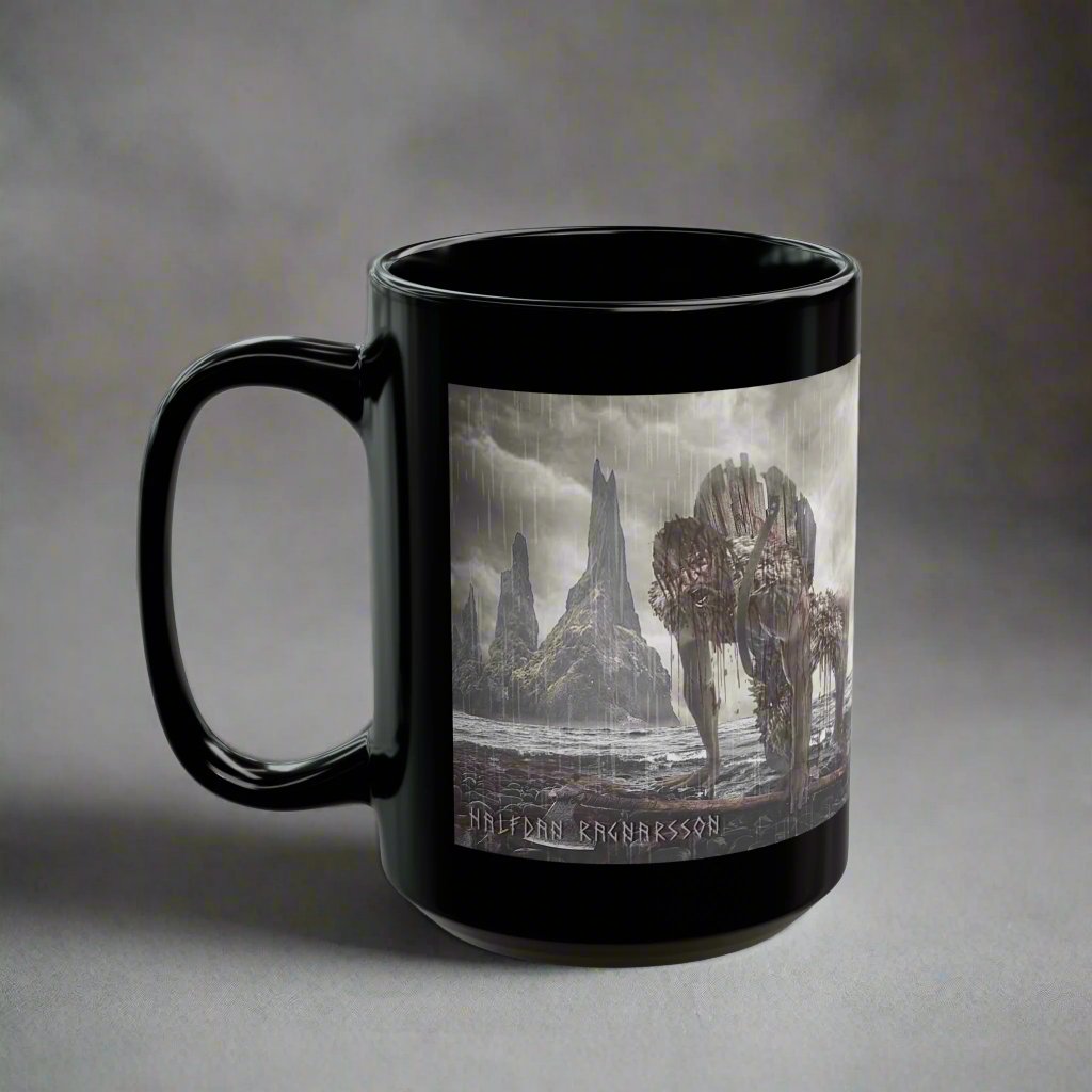 Halfdan Ragnarsson - Black Mug - 11oz/330ml & 15oz/440ml