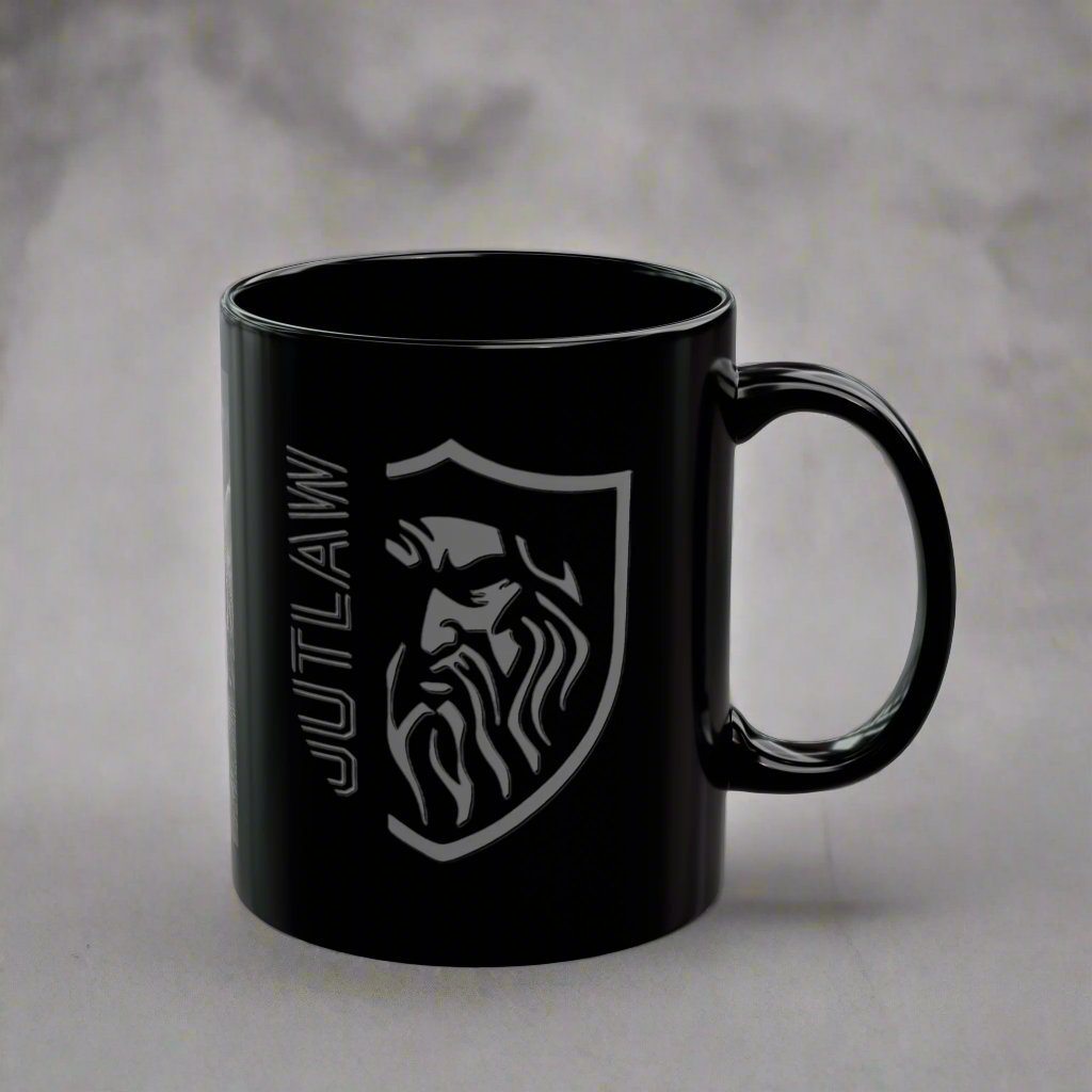 Rollo of Normandy - Black Mug - 11oz/330ml & 15oz/440ml