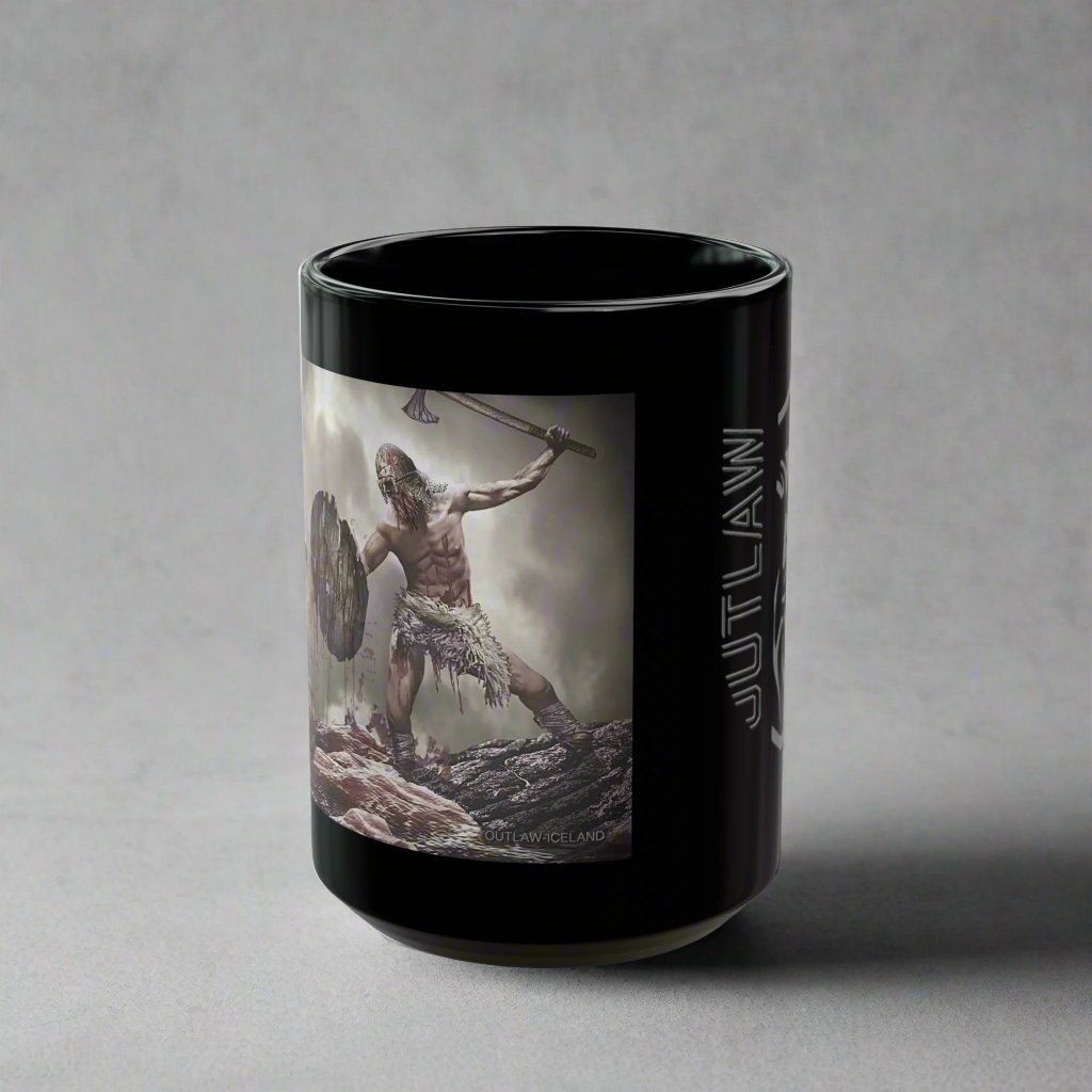 Erik The Red - Black Mug - 11oz/330ml & 15oz/440ml