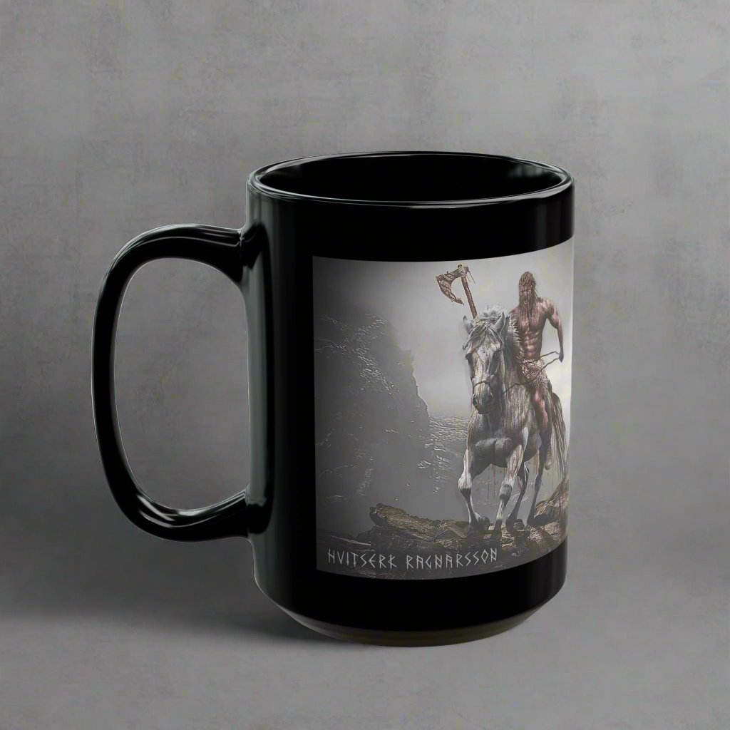 Hvitserk Ragnarsson - Black Mug  - 11oz/330ml & 15oz/440ml