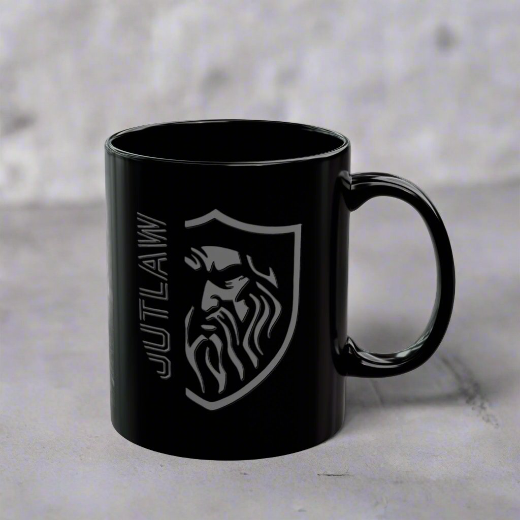 Sigurd Snake in The Eye Ragnarsson - Black Mug - 11oz/330ml & 15oz/440ml