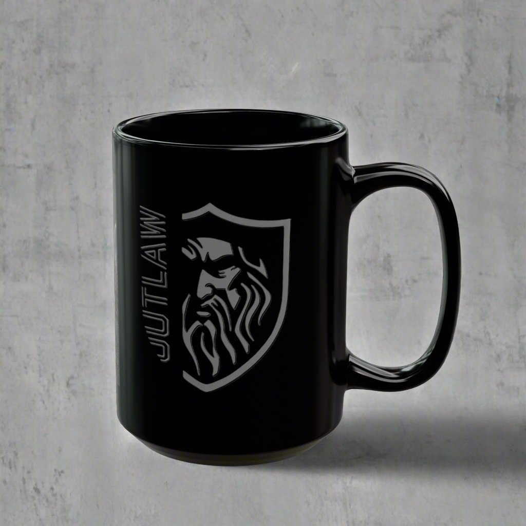 Rollo of Normandy - Black Mug - 11oz/330ml & 15oz/440ml