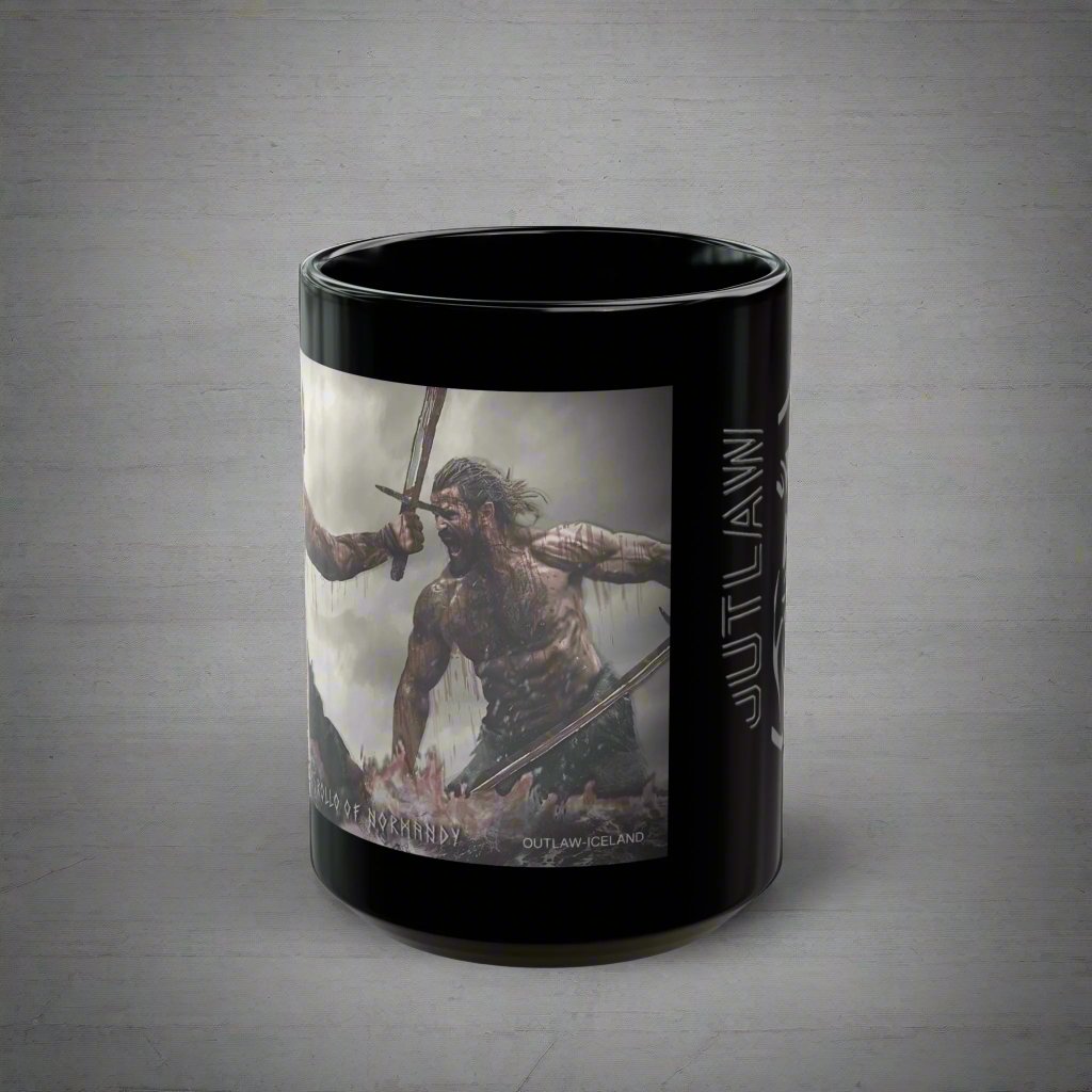 Ragnar Lothbrok & Rollo Of Normandy - Black Mug - 11oz/330ml & 15oz/440ml