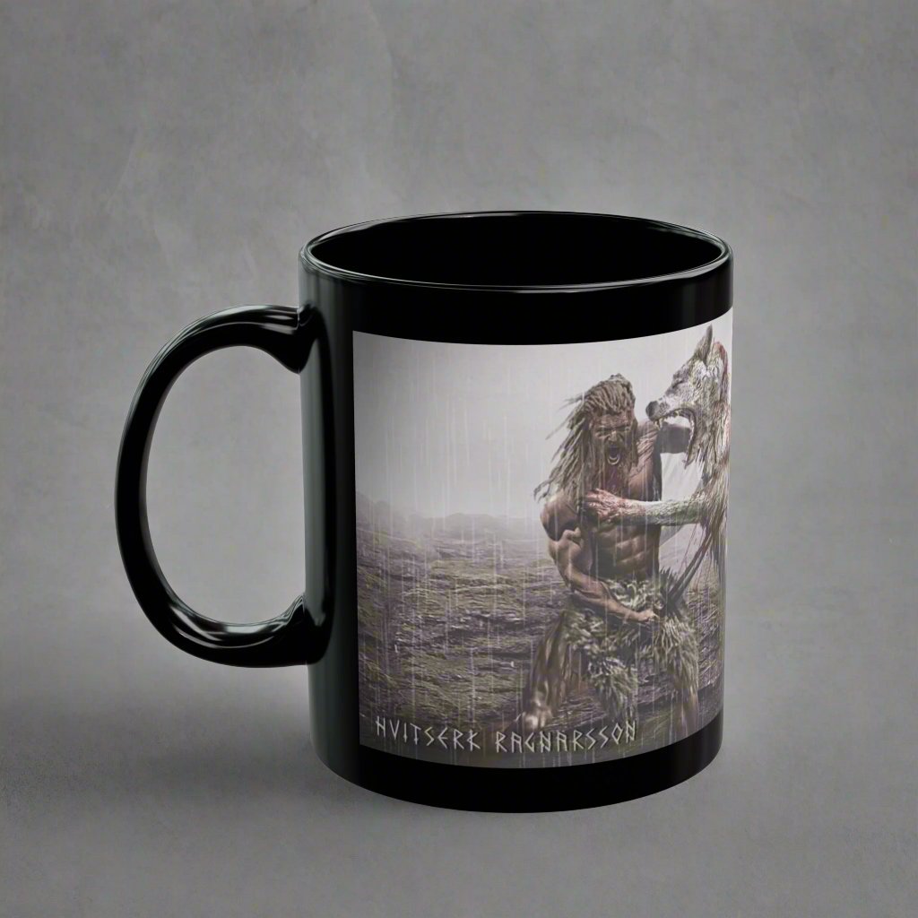 Hvitserk Ragnarsson - Black Mug - 11oz/330ml & 15oz/440ml