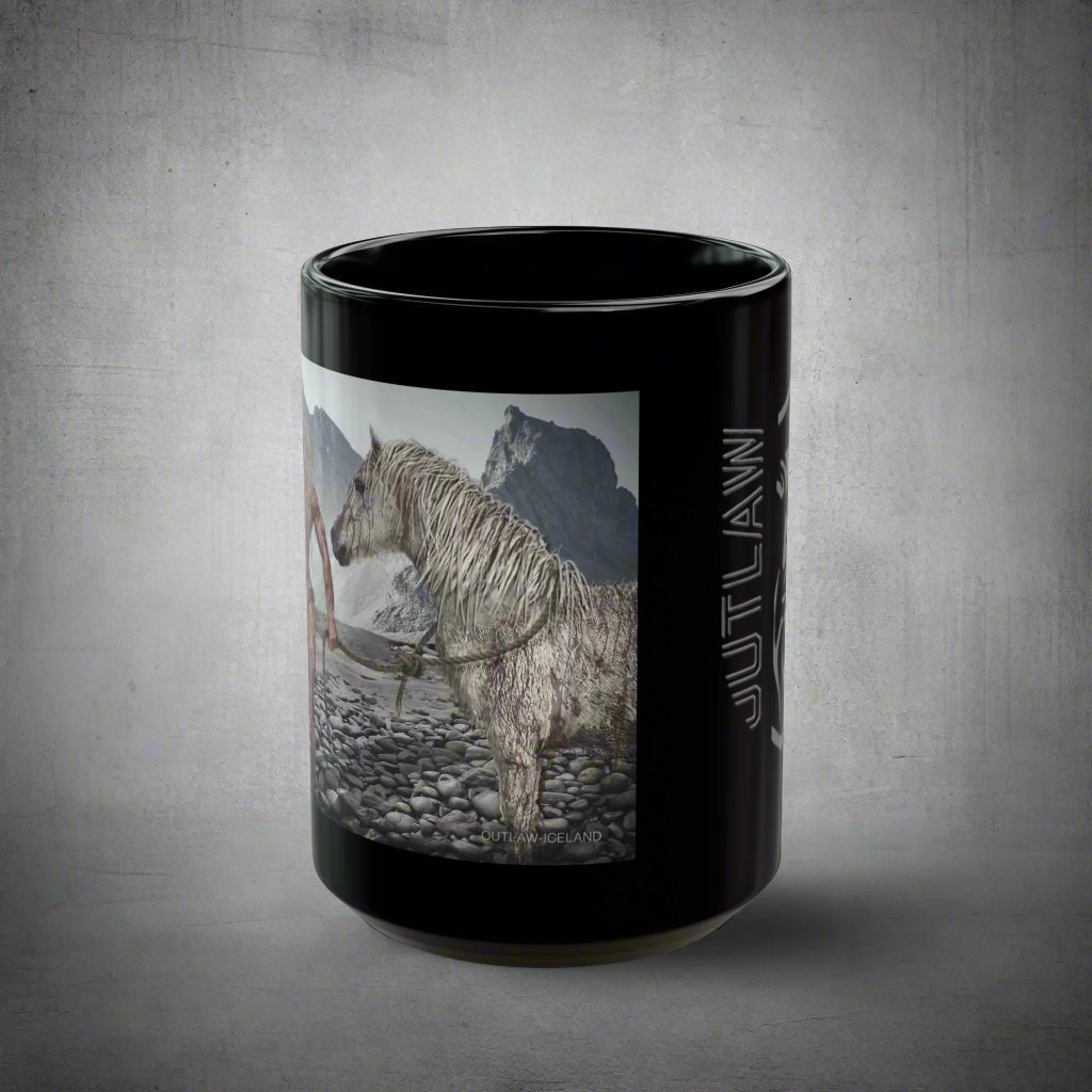 Queen Gunnhild - Black Mug - 11oz/330ml & 15oz/440ml