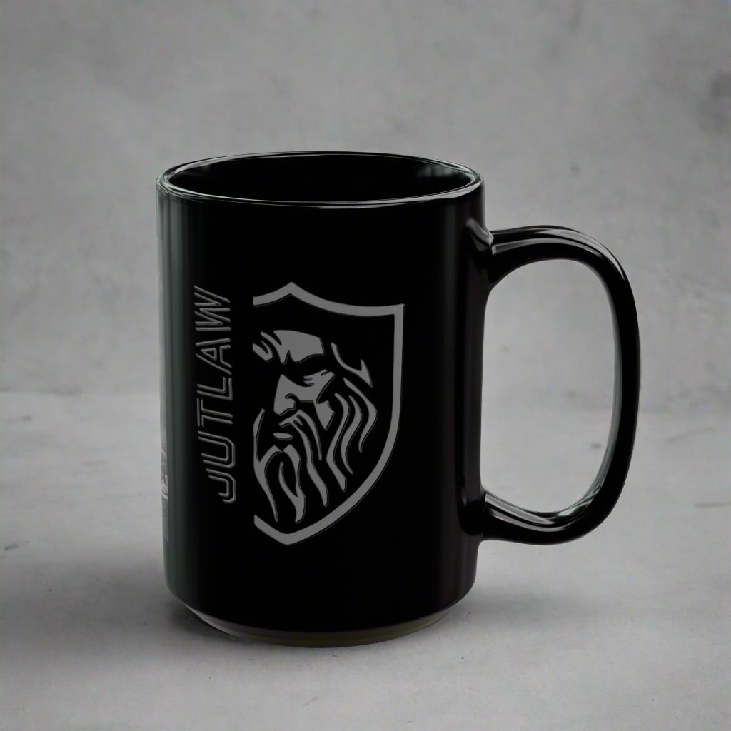 Leif Erikson - Black Mug - 11oz/330ml & 15oz/440ml