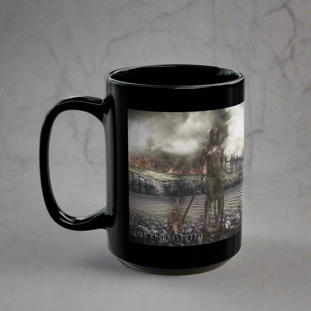 Gyda Ragnarsdottir - Black Mug - 11oz/330ml & 15oz/440ml