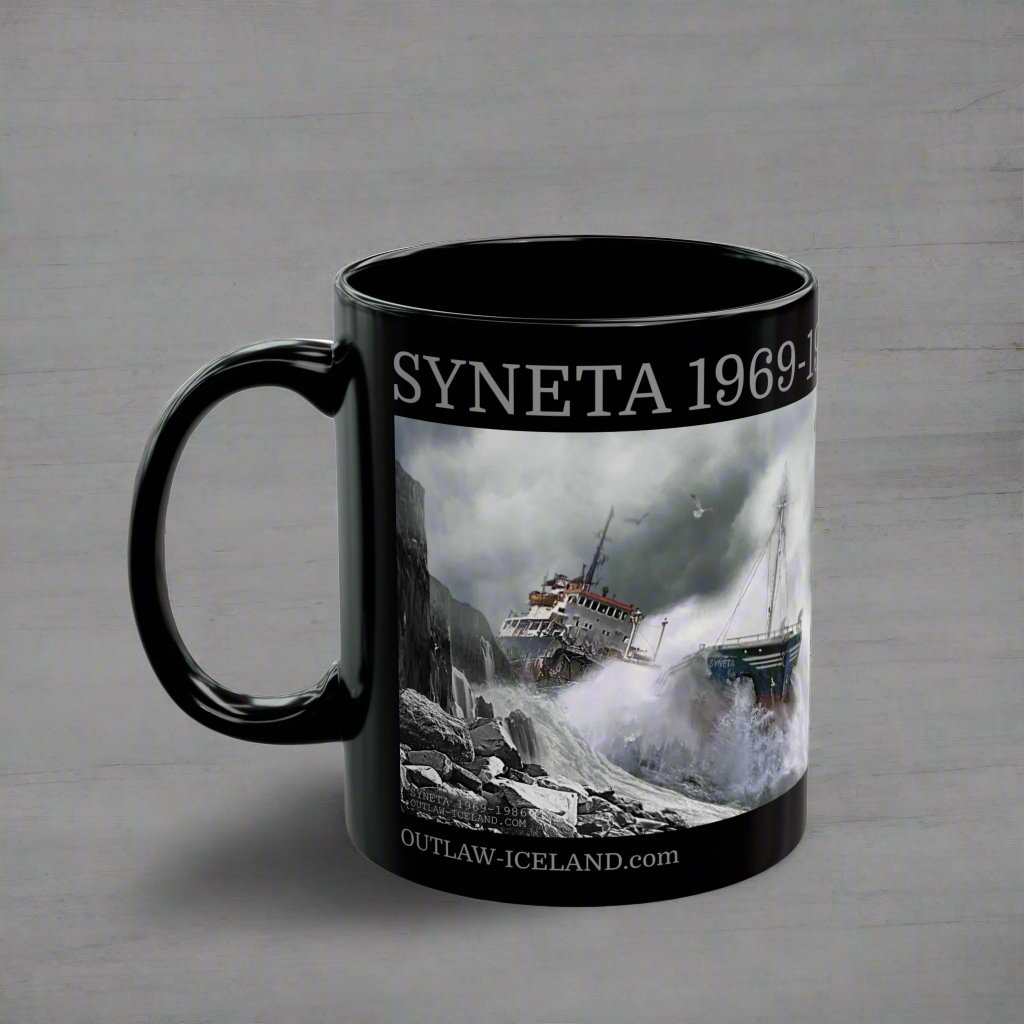 Syneta - Black Mug - 11oz/330ml & 15oz/440ml