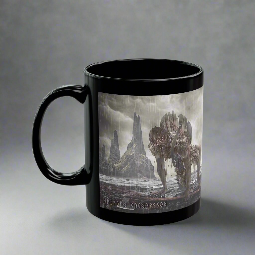 Halfdan Ragnarsson - Black Mug - 11oz/330ml & 15oz/440ml