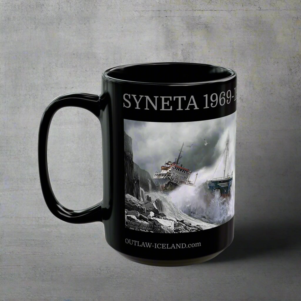 Syneta - Black Mug - 11oz/330ml & 15oz/440ml