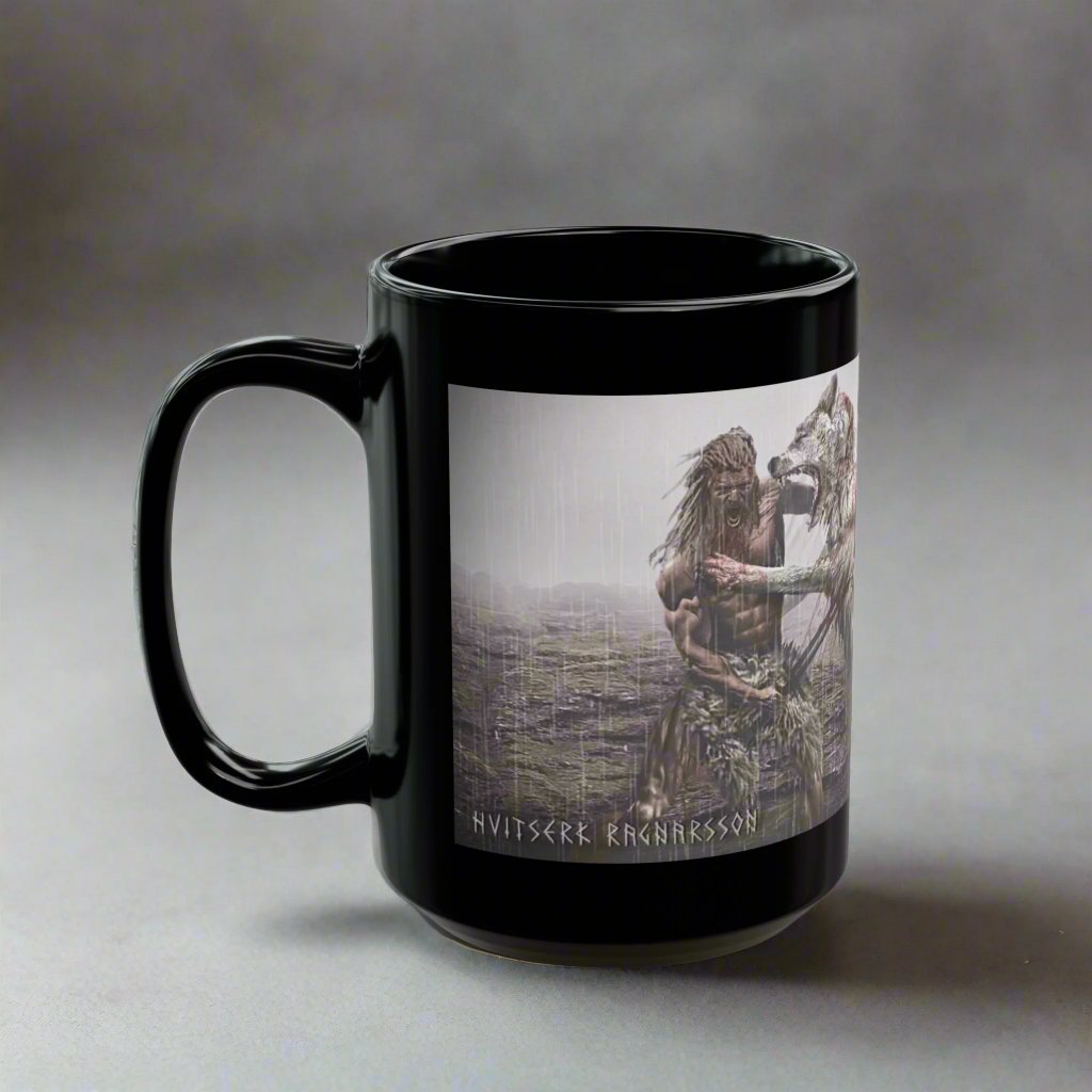 Hvitserk Ragnarsson - Black Mug - 11oz/330ml & 15oz/440ml