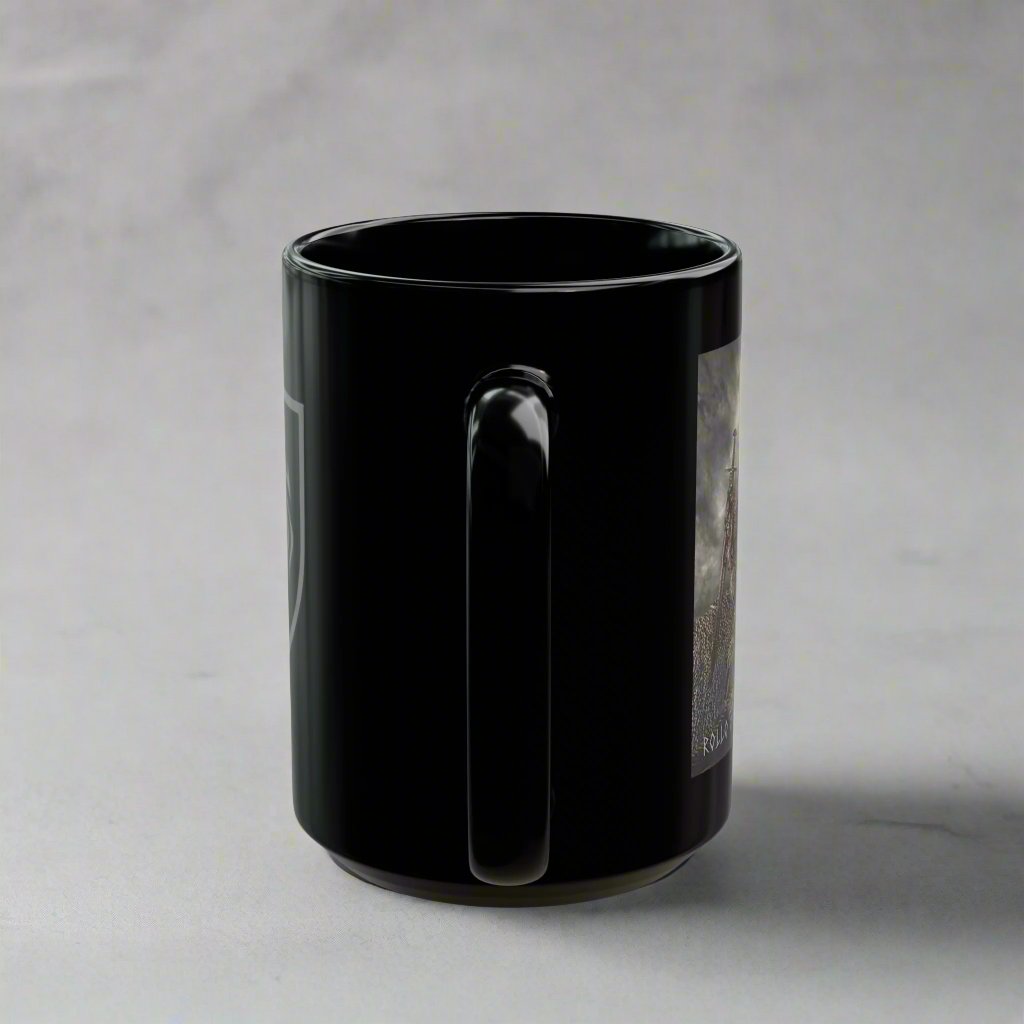 Rollo of Normandy - Black Mug - 11oz/330ml & 15oz/440ml