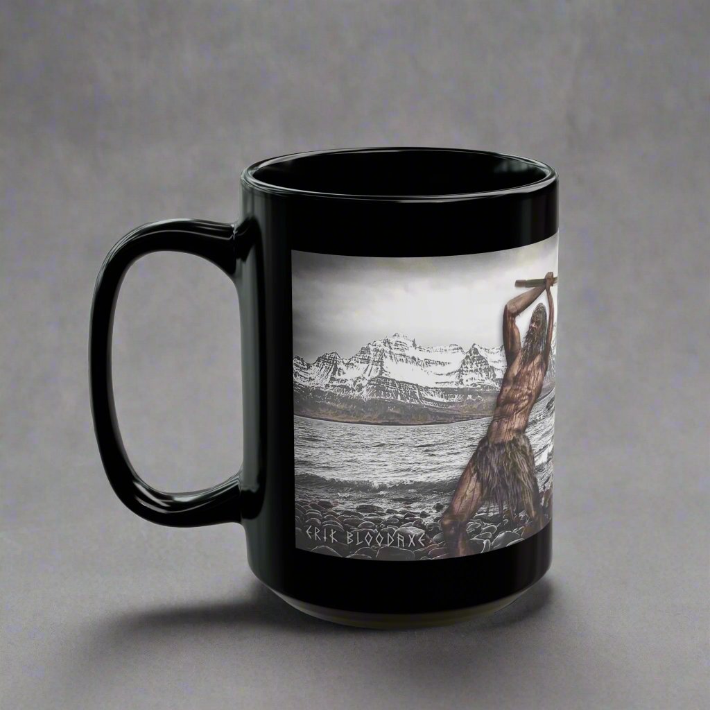 Erik Bloodaxe - Black Mug - 11oz/330ml & 15oz/440ml