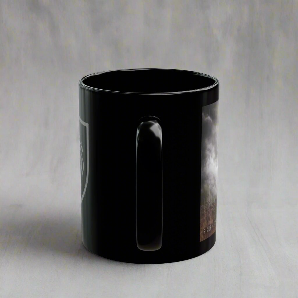 Sigurd Snake in The Eye Ragnarsson - Black Mug - 11oz/330ml & 15oz/440ml