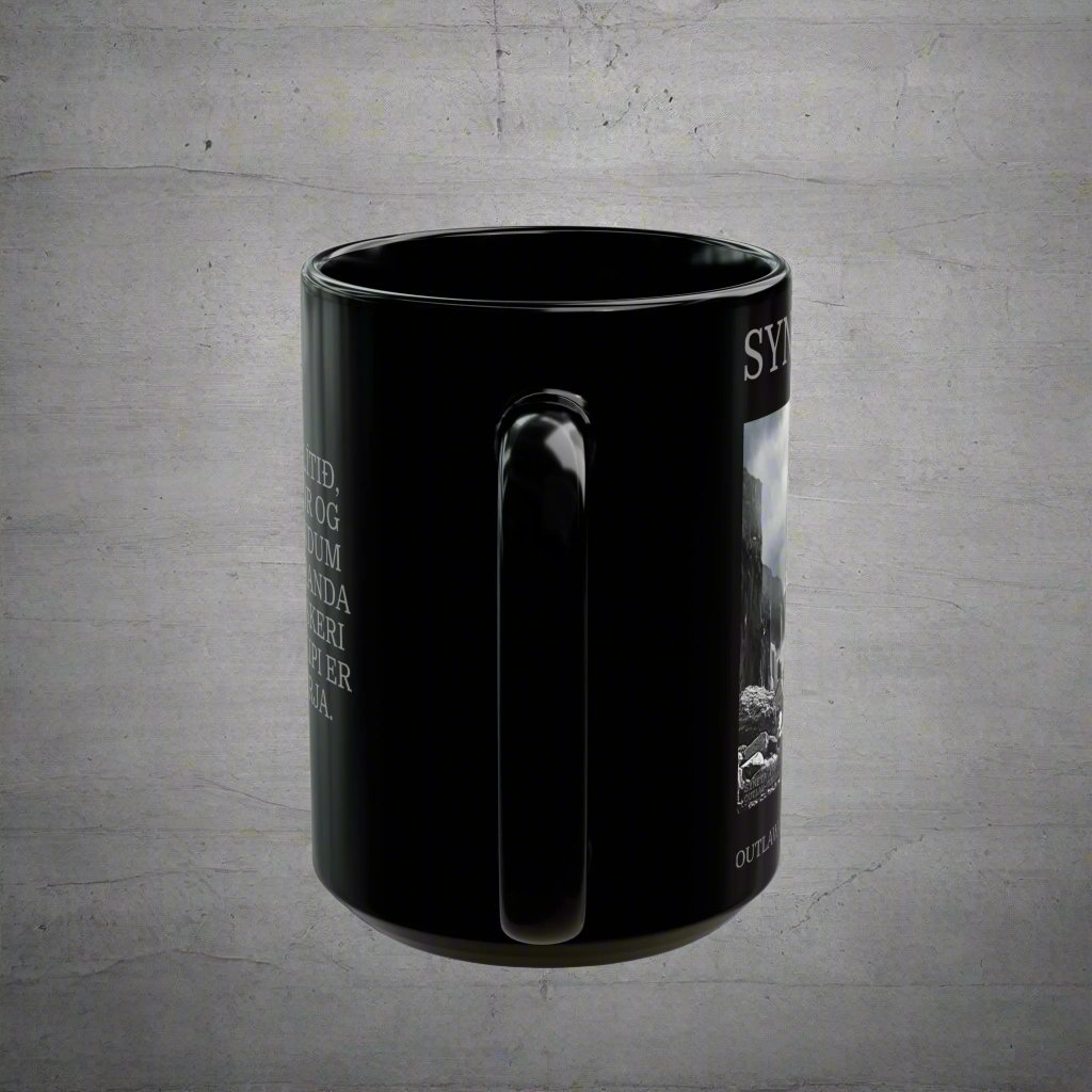 Syneta - Black Mug - 11oz/330ml & 15oz/440ml