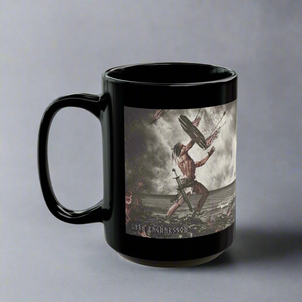 Ubba Ragnarsson - Black Mug - 11oz/330ml & 15oz/440ml