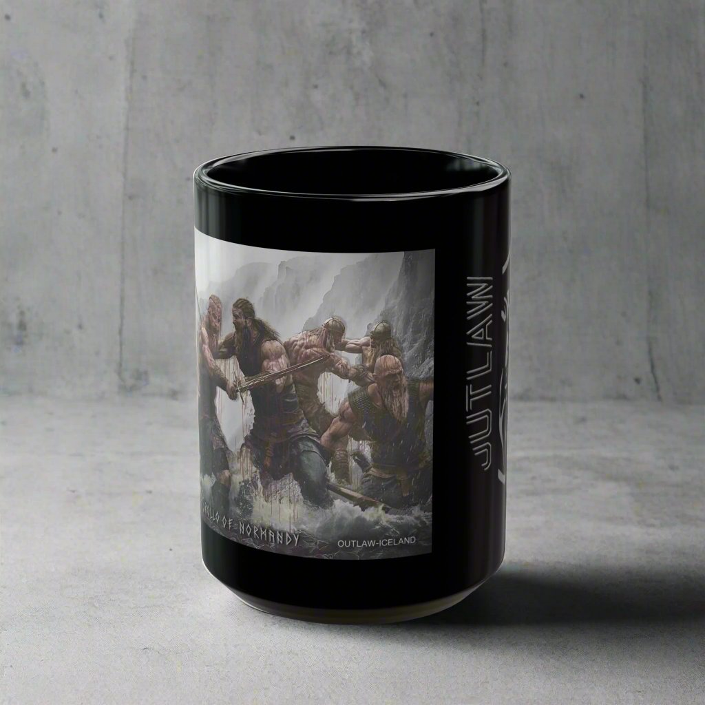 Ragnar Lothbrok & Rollo Of Normandy - Black Mug - 11oz/330ml & 15oz/440ml