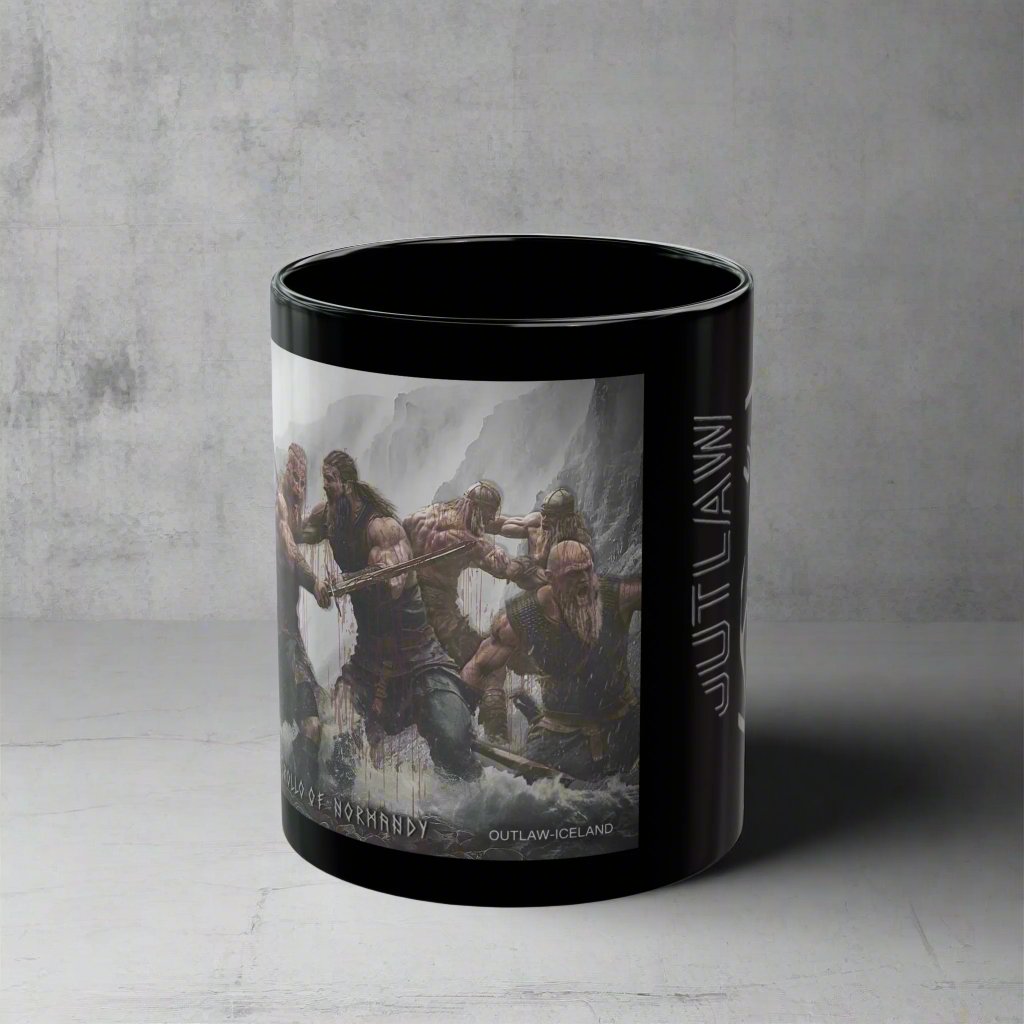 Ragnar Lothbrok & Rollo Of Normandy - Black Mug - 11oz/330ml & 15oz/440ml