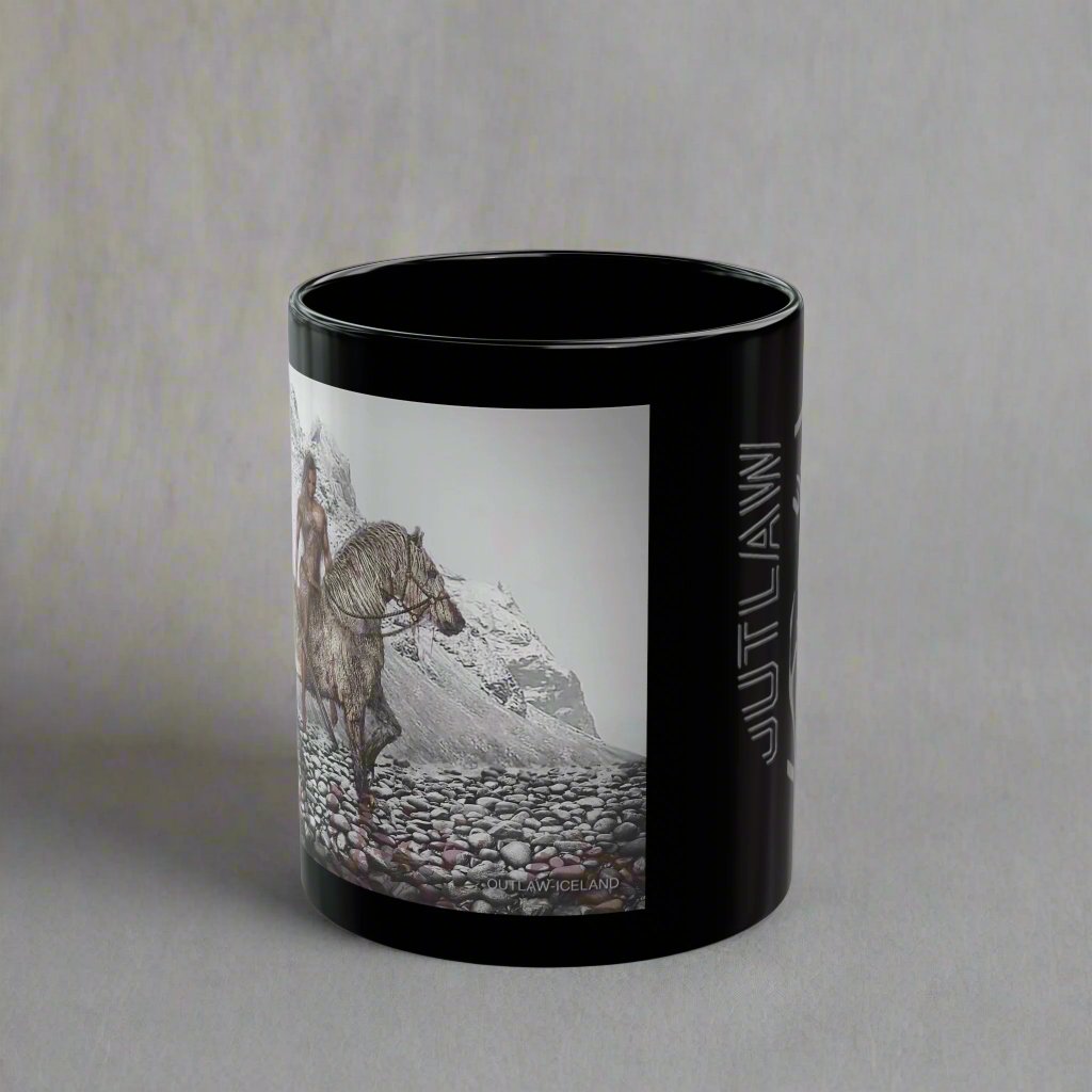 Queen Gunnhild - Black Mug - 11oz/330ml & 15oz/440ml