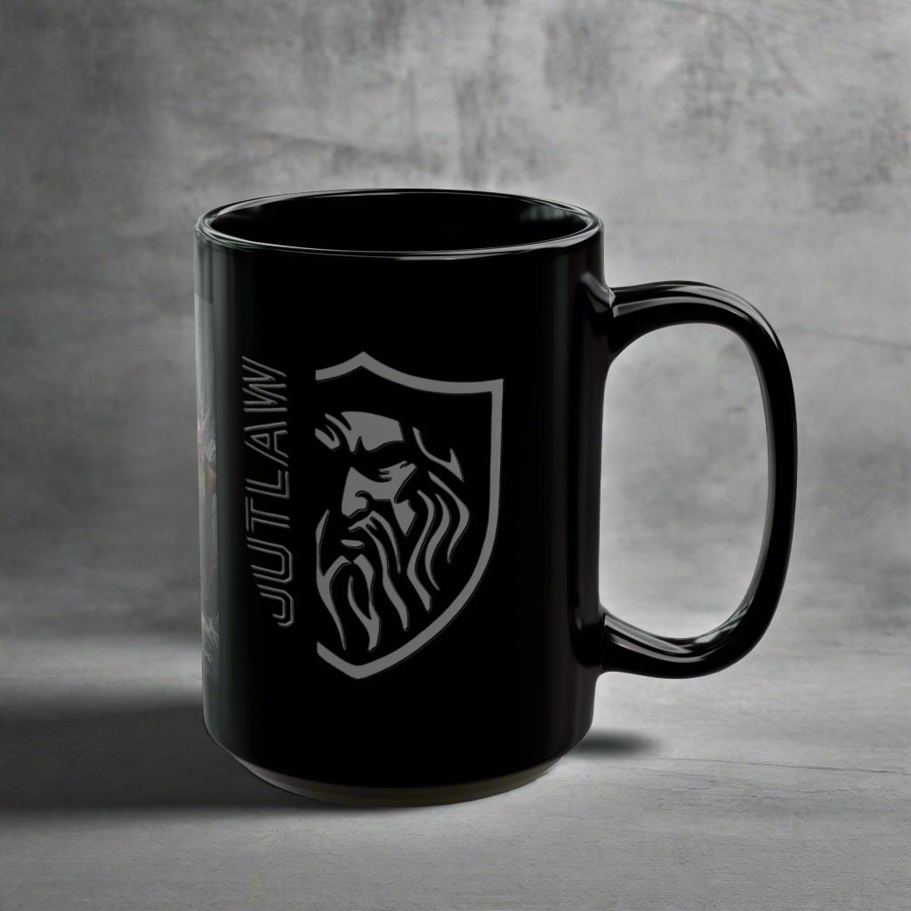 Ragnar Lothbrok & Rollo Of Normandy - Black Mug - 11oz/330ml & 15oz/440ml