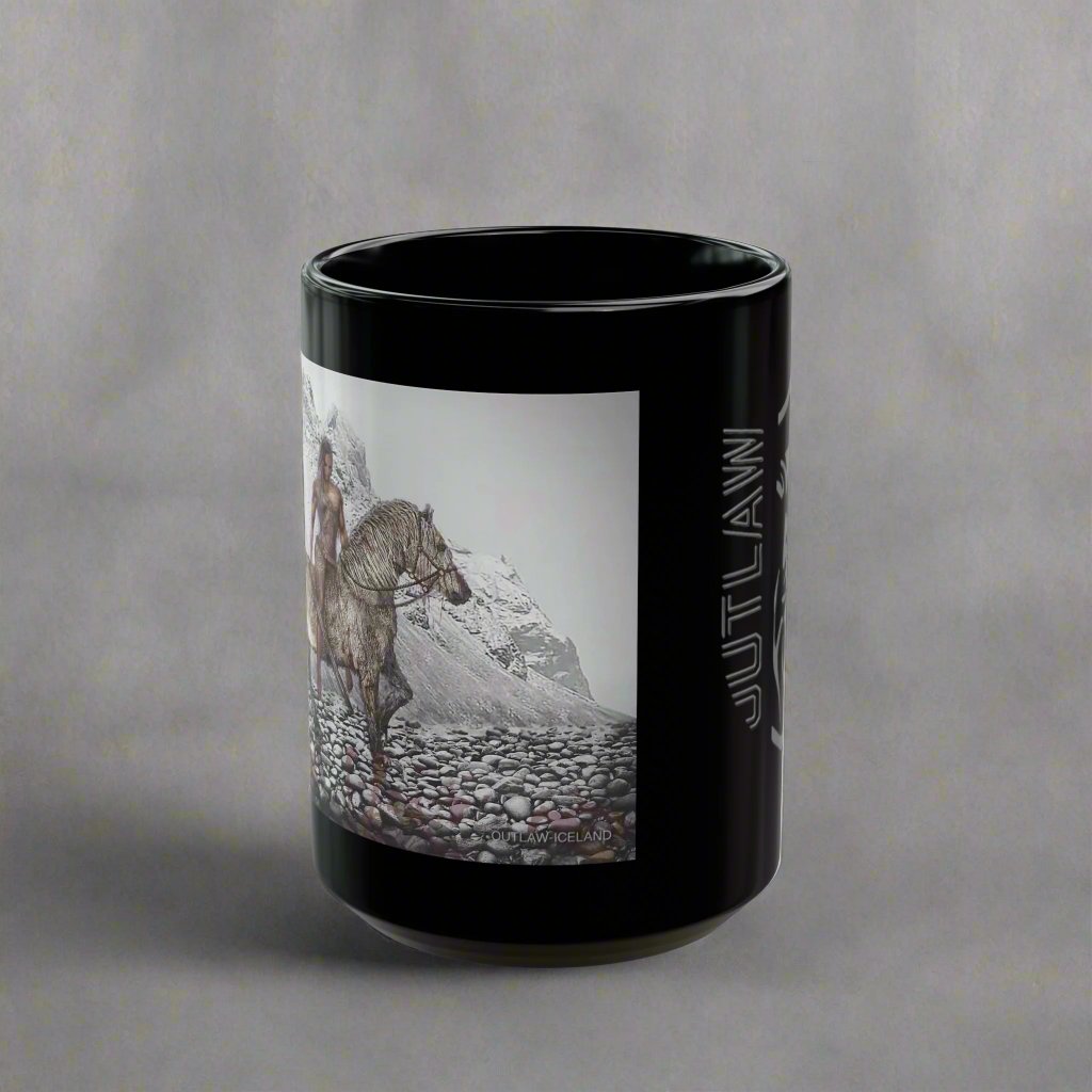 Queen Gunnhild - Black Mug - 11oz/330ml & 15oz/440ml