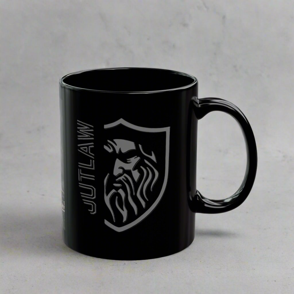 Leif Erikson - Black Mug - 11oz/330ml & 15oz/440ml