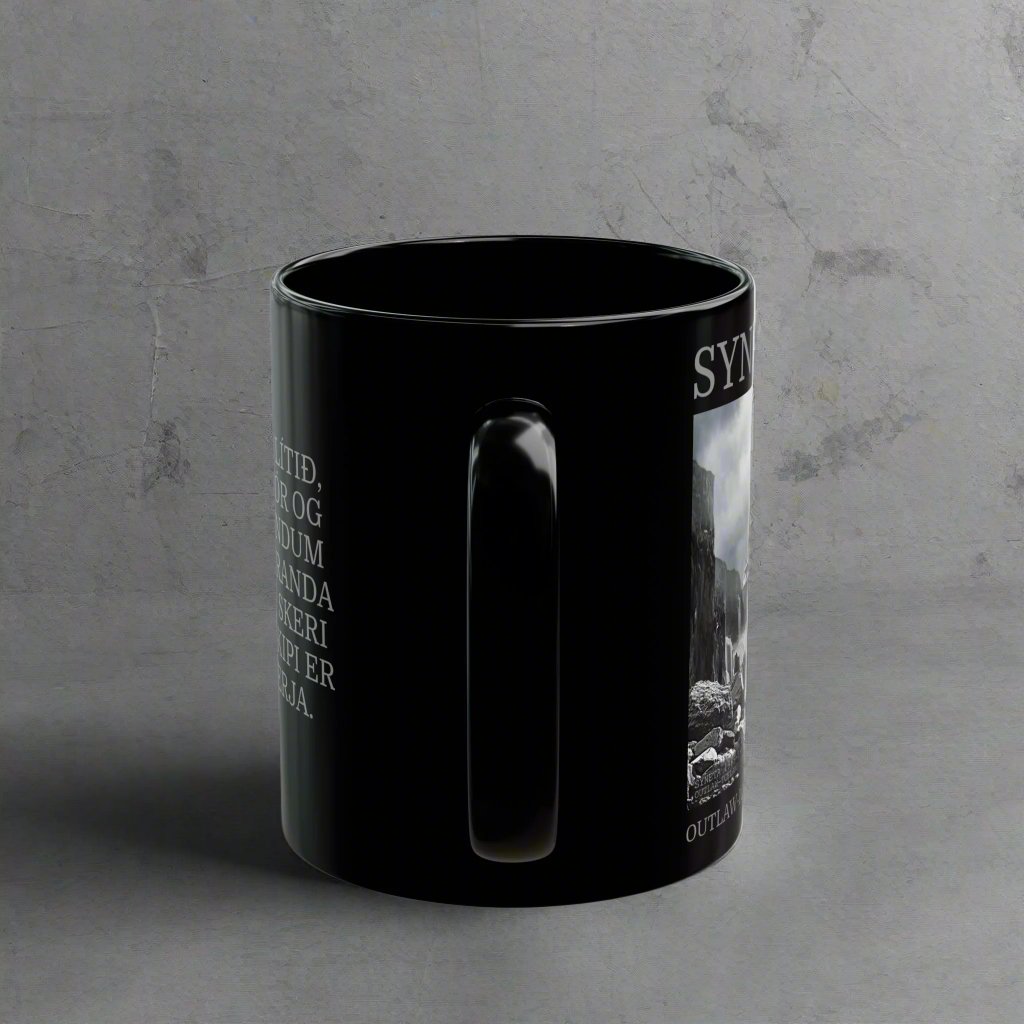 Syneta - Black Mug - 11oz/330ml & 15oz/440ml