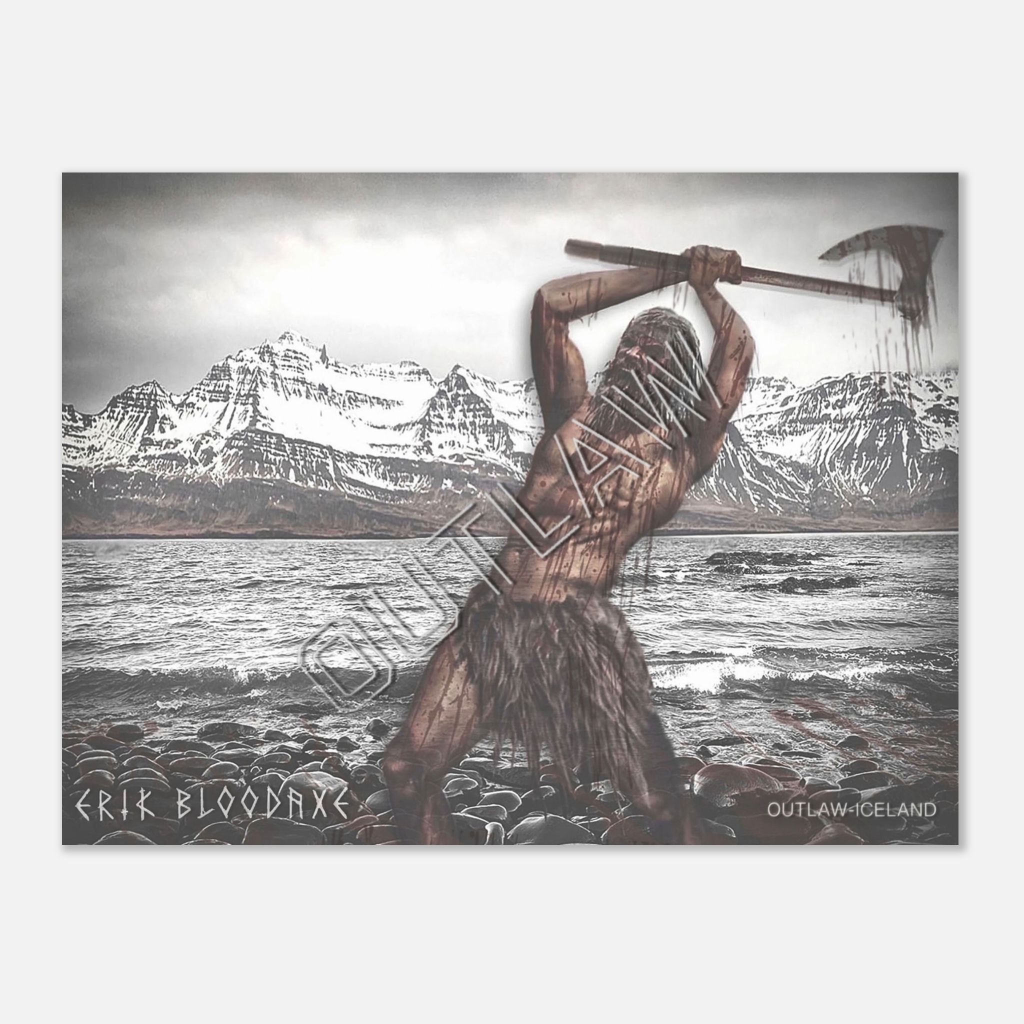 Erik Bloodaxe - Aluminum Print