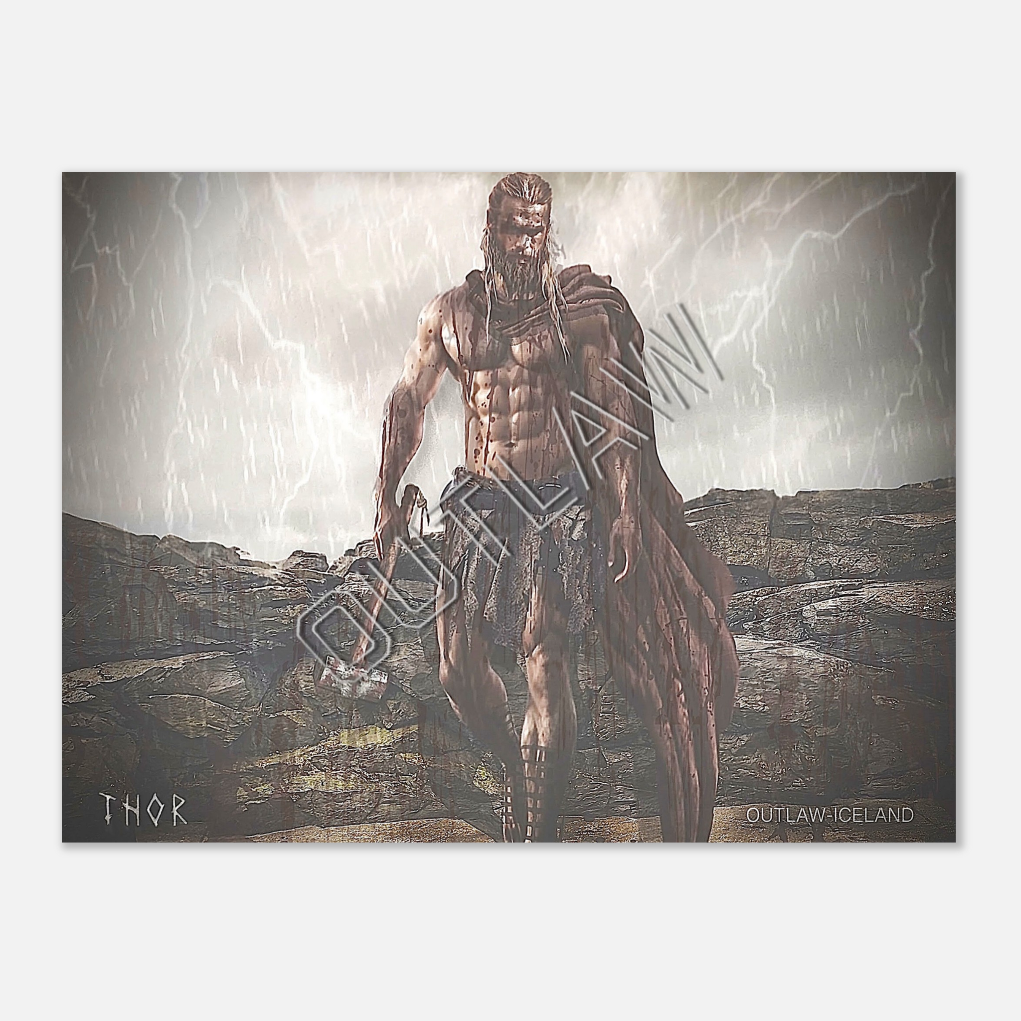 Thor - Aluminum Print